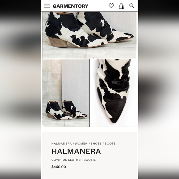 Halmanera Cowhide ankle boots 36 - Picture 3 of 11